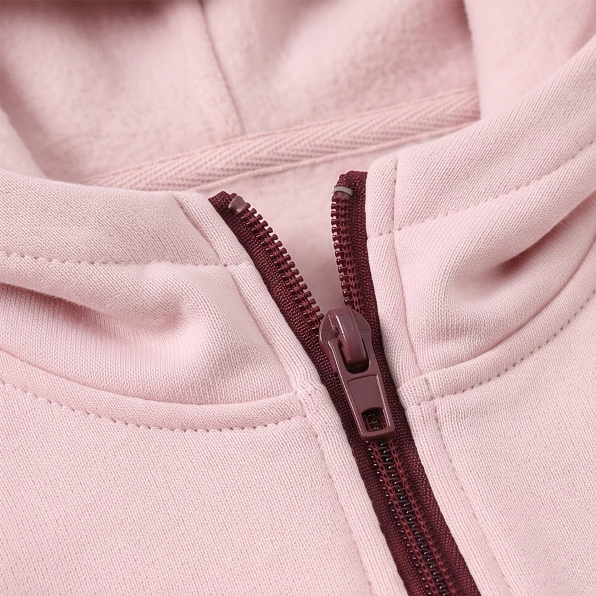 Girls Light Pink Hooded Sweatshirt & Joggers Co-ord Sets Sets