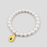 Pack Of 5 Girls Multicolour Pearl Charm Bracelet Sets Bracelet