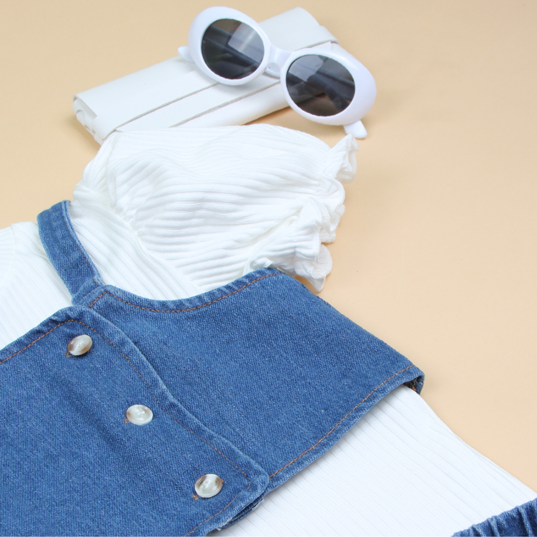 Girls Denim Set Casual Gift Hamper Sets