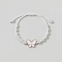 Pack Of 5 Girls Multicolour Butterfly Beaded Bracelet Sets Bracelet
