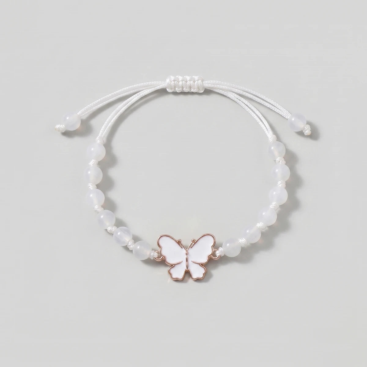 Pack Of 5 Girls Multicolour Butterfly Beaded Bracelet Sets Bracelet