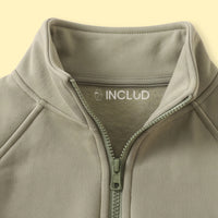 Boys Sage Green Embroidered Long Sleeve Sweatshirt Sweatshirts & Hoodies
