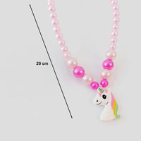 Pack Of 3 Girls Multicolour Princess Beaded Necklace & Bracelet Sets Necklace and Bracelet