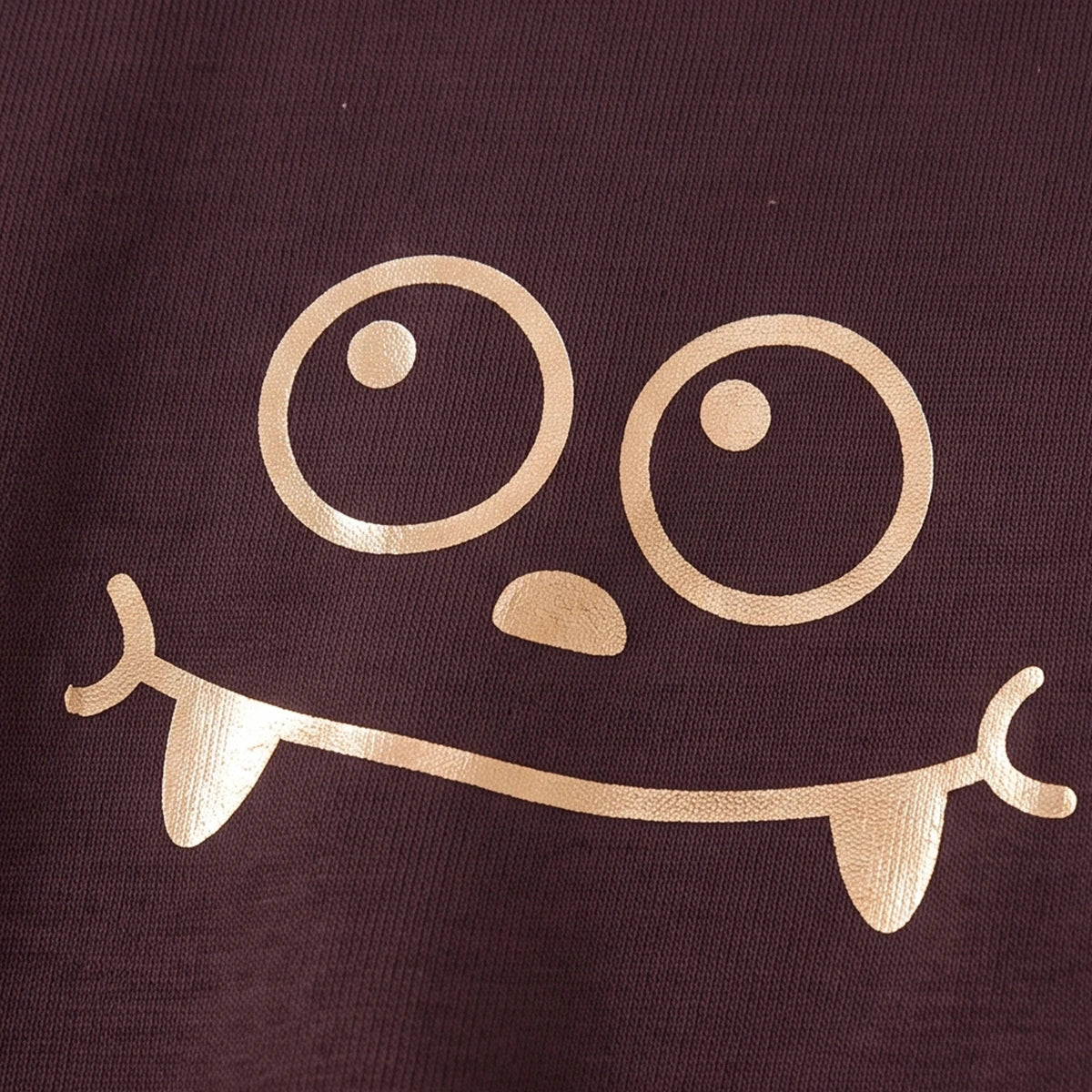 Boys Dark Brown Smiley Printed Sweatshirt & Joggers Co-ord Sets Sets