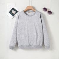 Boys Grey Long Sleeve Sweatshirt With Light Wash Denim Trousers Sets 2 pc. Sets