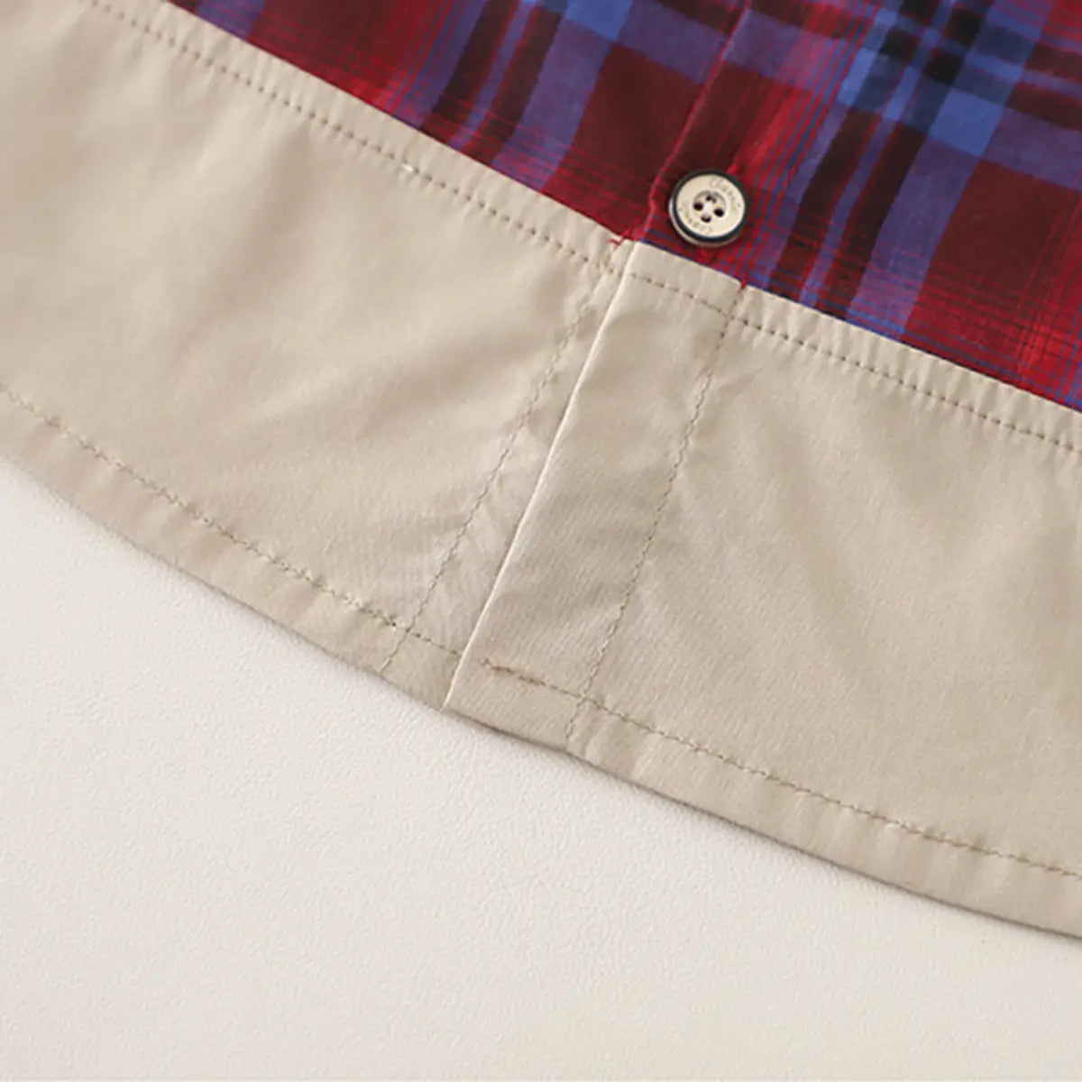 Boys Red Checked Short Sleeve Shirt With Printed T-Shirt And Denim Shorts Sets 3 pc. Sets