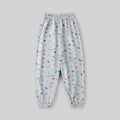 Girls Printed Harem Pants Leggings & Tights Gray 6-7 Y 
