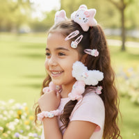 Girls Multicolor Hair Accessories Set Trending Accessories
