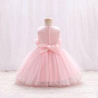 Girls Sleeveless Flared Party Dress Party Dresses   