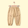 Boys Beige Relaxed Fit Pants Pants Beige 1-2 Y