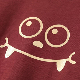 Boys Red Smiley Printed Sweatshirt & Joggers Co-ord Sets Sets