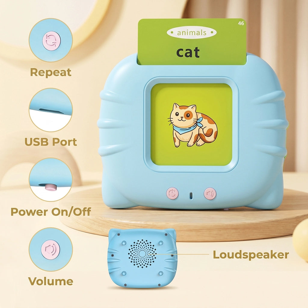 INCLUD Talking Flash Cards -Learn Through Play Anywhere Anytime Trending Accessories
