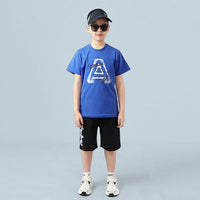 Boys Printed Shorts Sleeves T-Shirt Tshirts