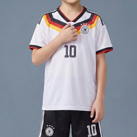 Boys White Short Sleeve Graphics Print T-Shirt With Shorts Sets 2 pc. Sets