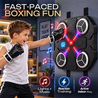 Kids Musical Boxing Training Set with Gloves, 3 Plus Years Trending Accessories