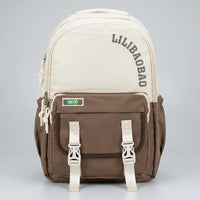 Kids Brown Lilibao School Backpack Trending Accessories Brown Onesize