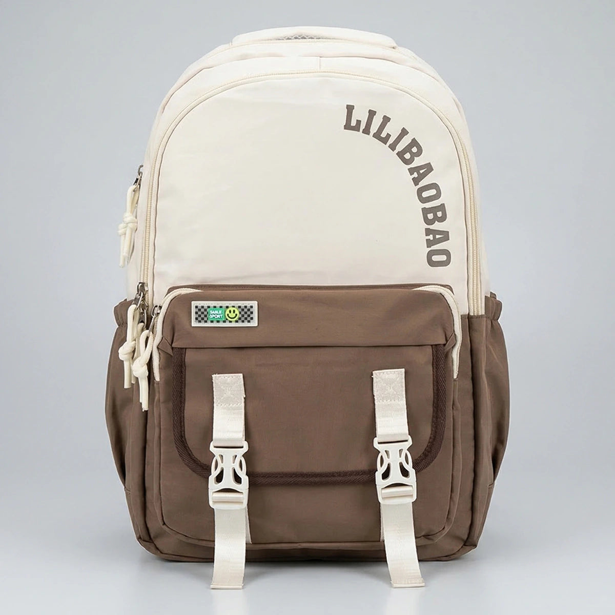 Kids Brown Lilibao School Backpack Trending Accessories Brown Onesize