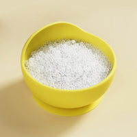 Baby Yellow Ramen Noodle Shaped Silicone Bowl Trending Accessories