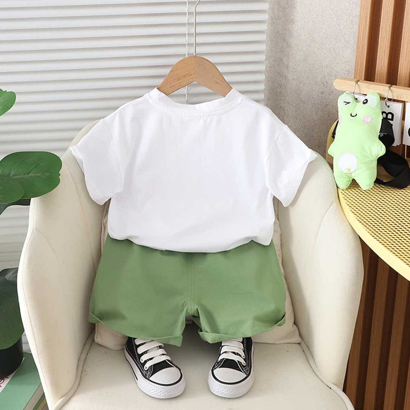 Boys Cartoon Graphic T-Shirt With Shorts Set 2 pc. Sets   