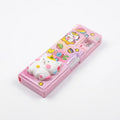 Kids Unicorn Cartoon 3D Pop Eye Pencil Box Trending Accessories Pink Onesize