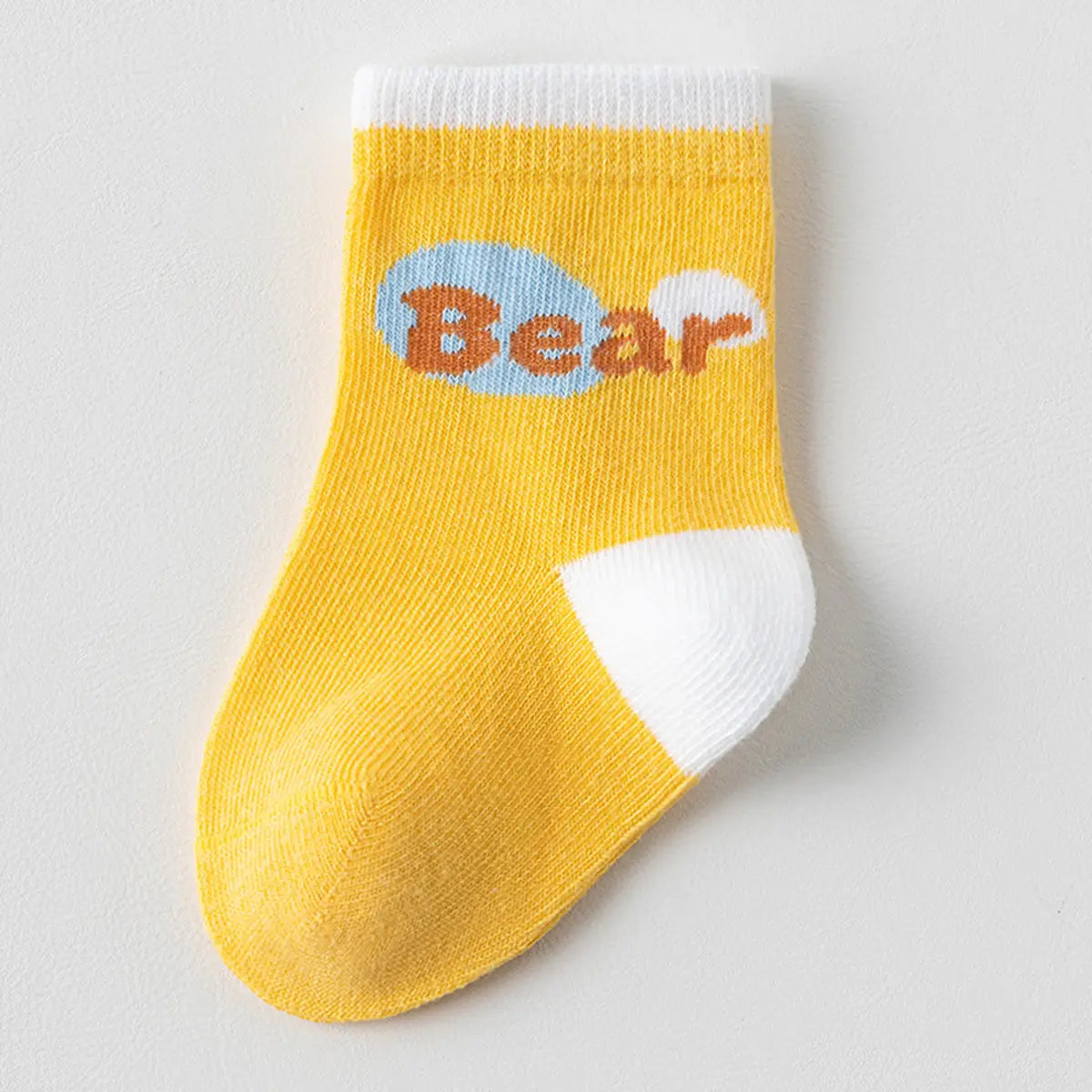 Pack of 4 Boys Multicolour Bear And Sun Motif Socks Socks