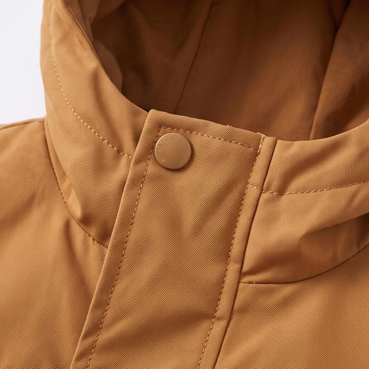 Boys Mustard Yellow Long Sleeve Hooded Zip-Up Jacket Coats & Jackets