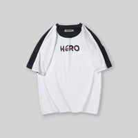 Boys Colorblocked Oversized T-Shirt Tshirts White 6-7 Y 