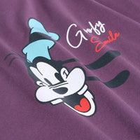 Boys Lavender Goofy Print T-Shirt With Shorts Sets Sets
