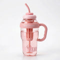 Light Pink Fruit Infuser Water Bottle with Straw Trending Accessories Light Pink Onesize