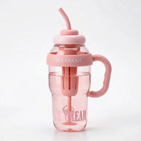Light Pink Fruit Infuser Water Bottle with Straw Trending Accessories Light Pink Onesize