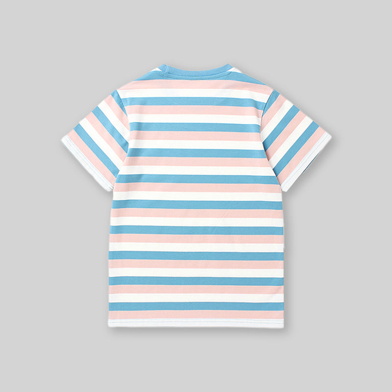 Boy Striped Short Sleeves T-Shirt Tshirts   