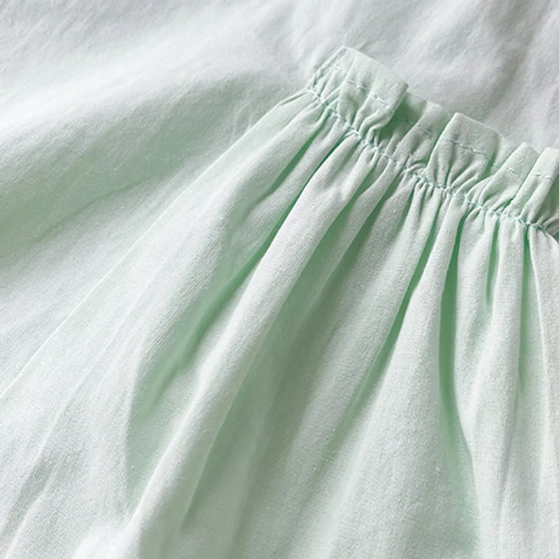 Girls Mint Green Sleeveless Top & Capri Co-ord Sets Sets