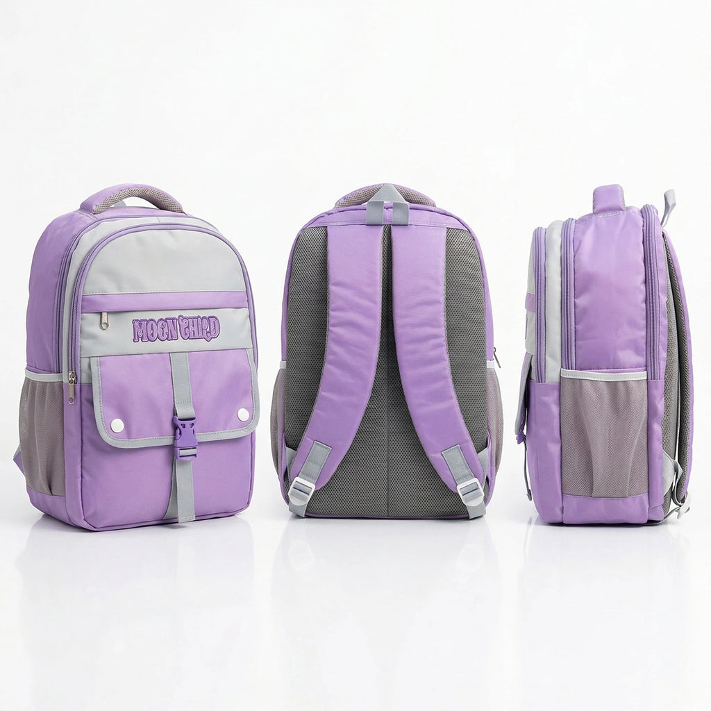Kids Purple Multi-Compartment School Backpack Trending Accessories