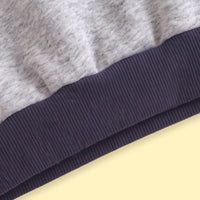 Boys Grey Colourblocked Long Sleeve Sweatshirt Sweatshirts & Hoodies
