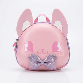 Girls Pink Cartoon Character Shaped School Backpack Trending Accessories Pink Onesize