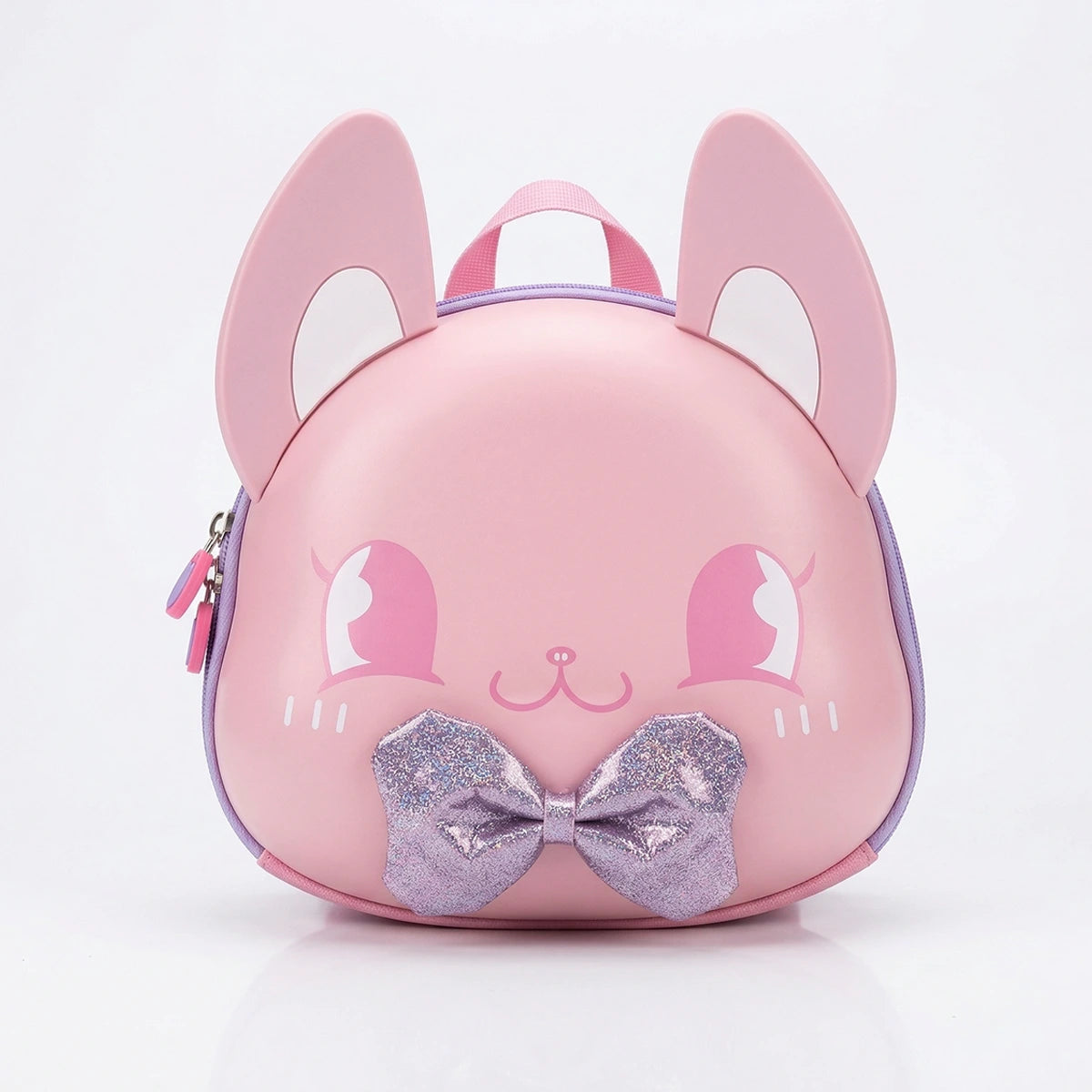 Girls Pink Cartoon Character Shaped School Backpack Trending Accessories Pink Onesize