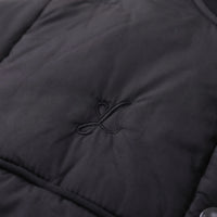 Girls Black Embroidered Long Sleeve Jacket Coats & Jackets