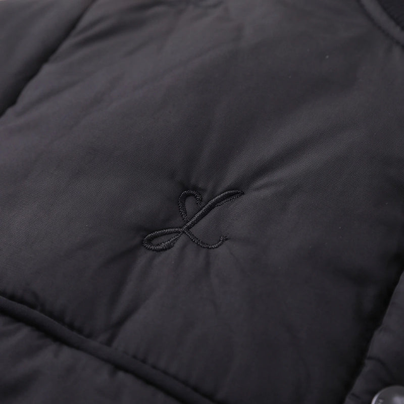 Girls Black Embroidered Long Sleeve Jacket Coats & Jackets