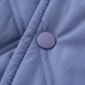 Boys Blue Long Sleeve Quilted Jacket Coats & Jackets