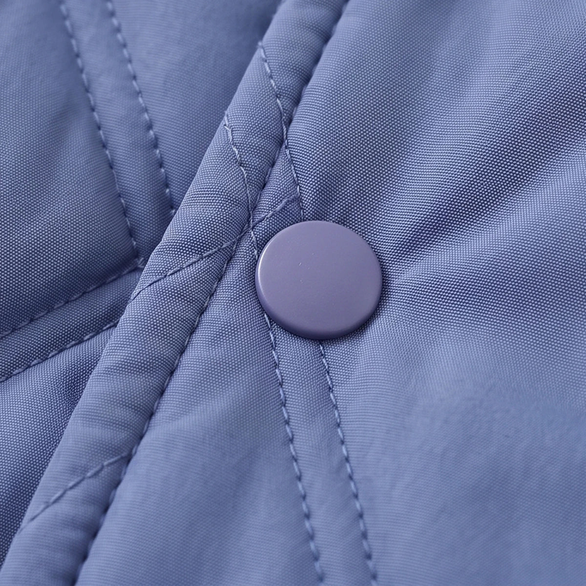 Boys Blue Long Sleeve Quilted Jacket Coats & Jackets