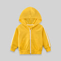 Boys Green Long Sleeves Solid Hooded Sweatshirt Sweatshirts & Hoodies Yellow 1-2 Y 