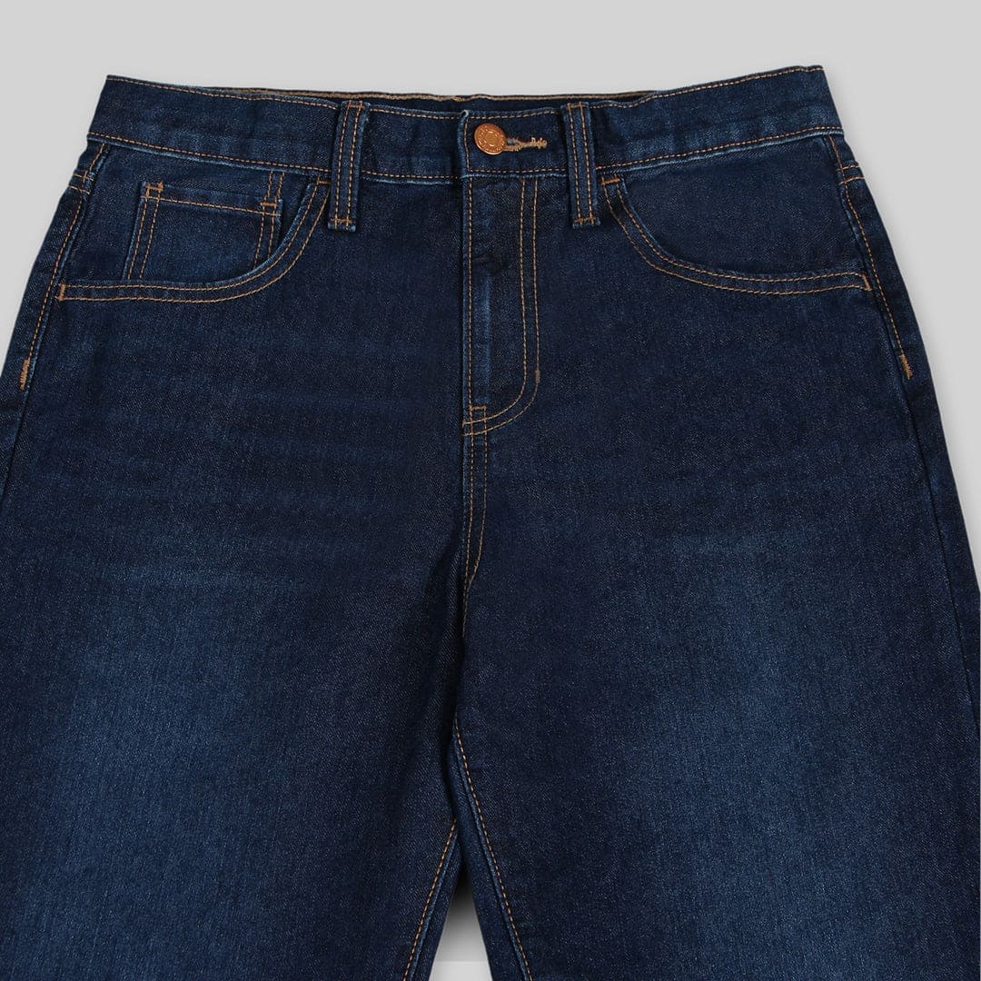Boys Slim Fit Denim Trousers Jeans   