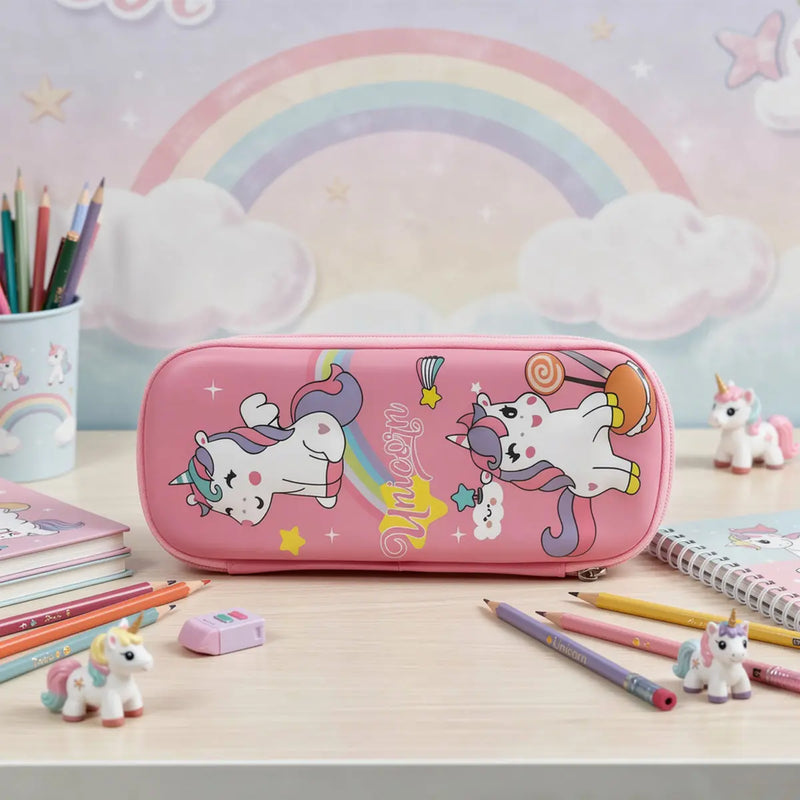 Pencil Pouch for Kids Hard Case School Stationery Organizer Trending Accessories