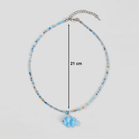 Pack Of 2 Girls Multicolour Sea Life Motif Beaded Necklace Sets Necklace and Chains