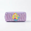 Girls Purple Glitter Pencil Case Trending Accessories Purple Onesize