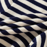 Boys Apricot Polo Sweater With Self-Design Stripe Patterns Sweaters & Cardigans