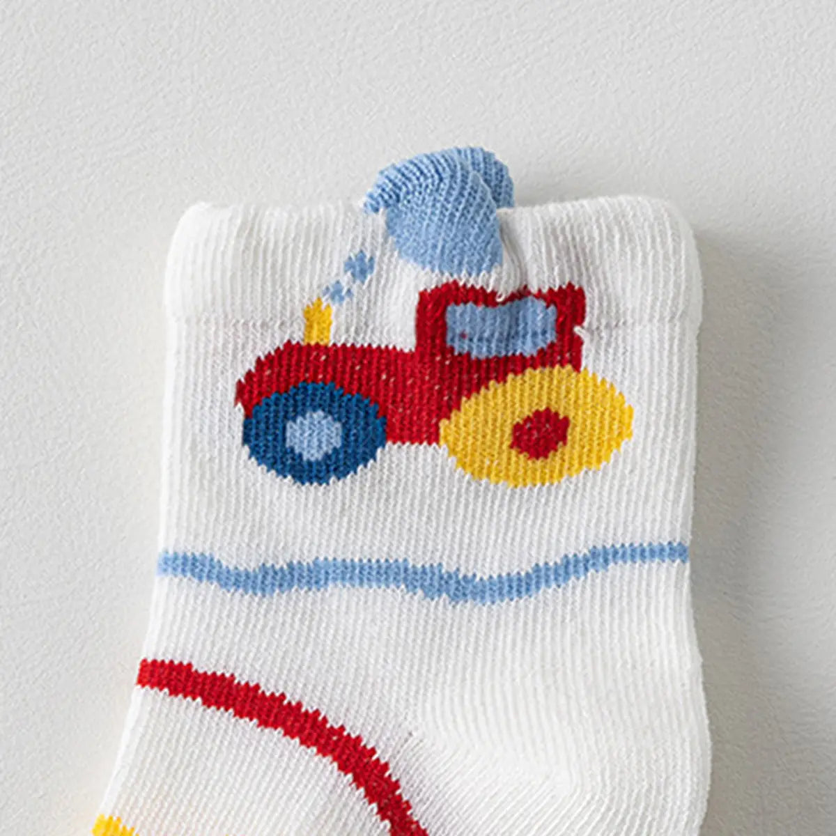 Pack of 3 Boys Multicolour Jacquard Ankle Length Socks Socks