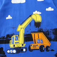 Boys Crane Graphic Short Sleeve T-Shirt Tshirts   