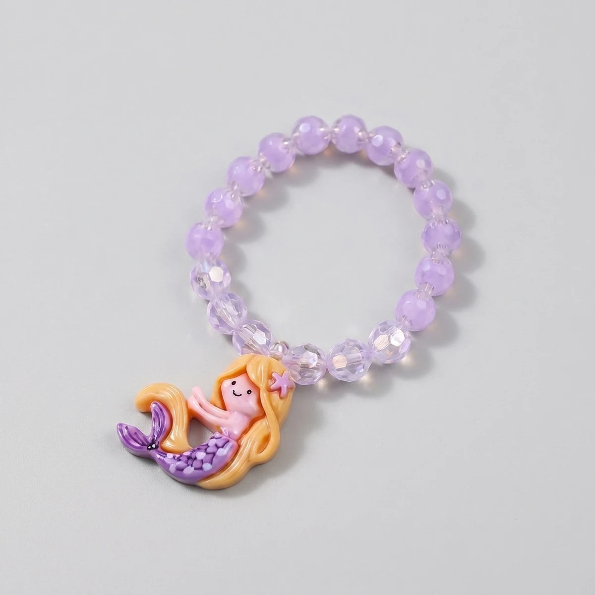 Pack Of 5 Girls Multicolour Mermaid Bead Bracelet Sets Bracelet