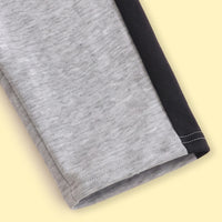 Girls Grey Bow Applique Raglan Sleeve Sweatshirt With Pants Sets 2 pc. Sets
